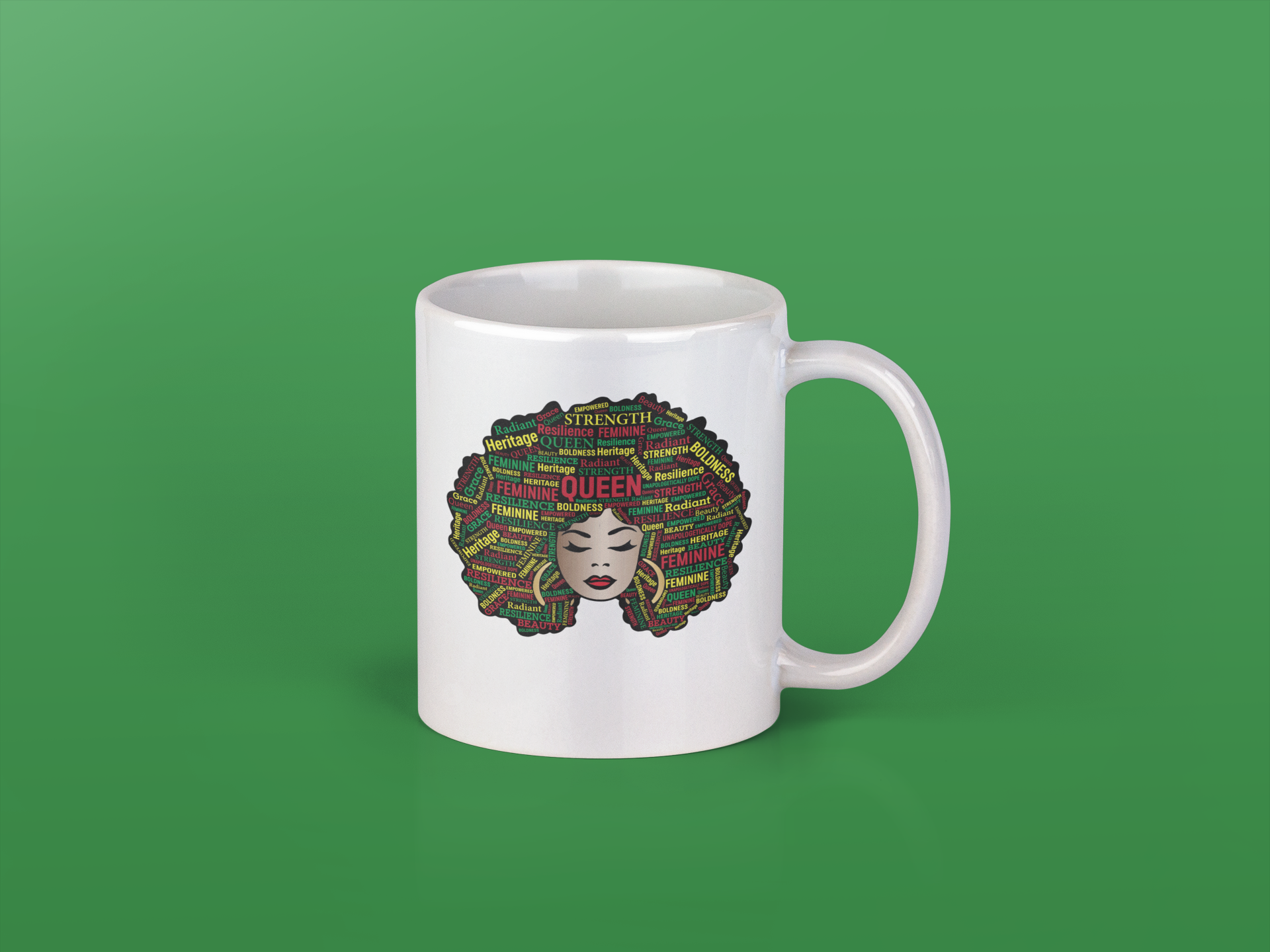 Empowerment Afro-Inspired Mug