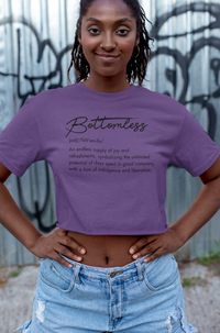 Bottomless Adventures Cropped Tee