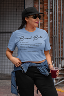 Brunch Babe Definition Cropped Tee
