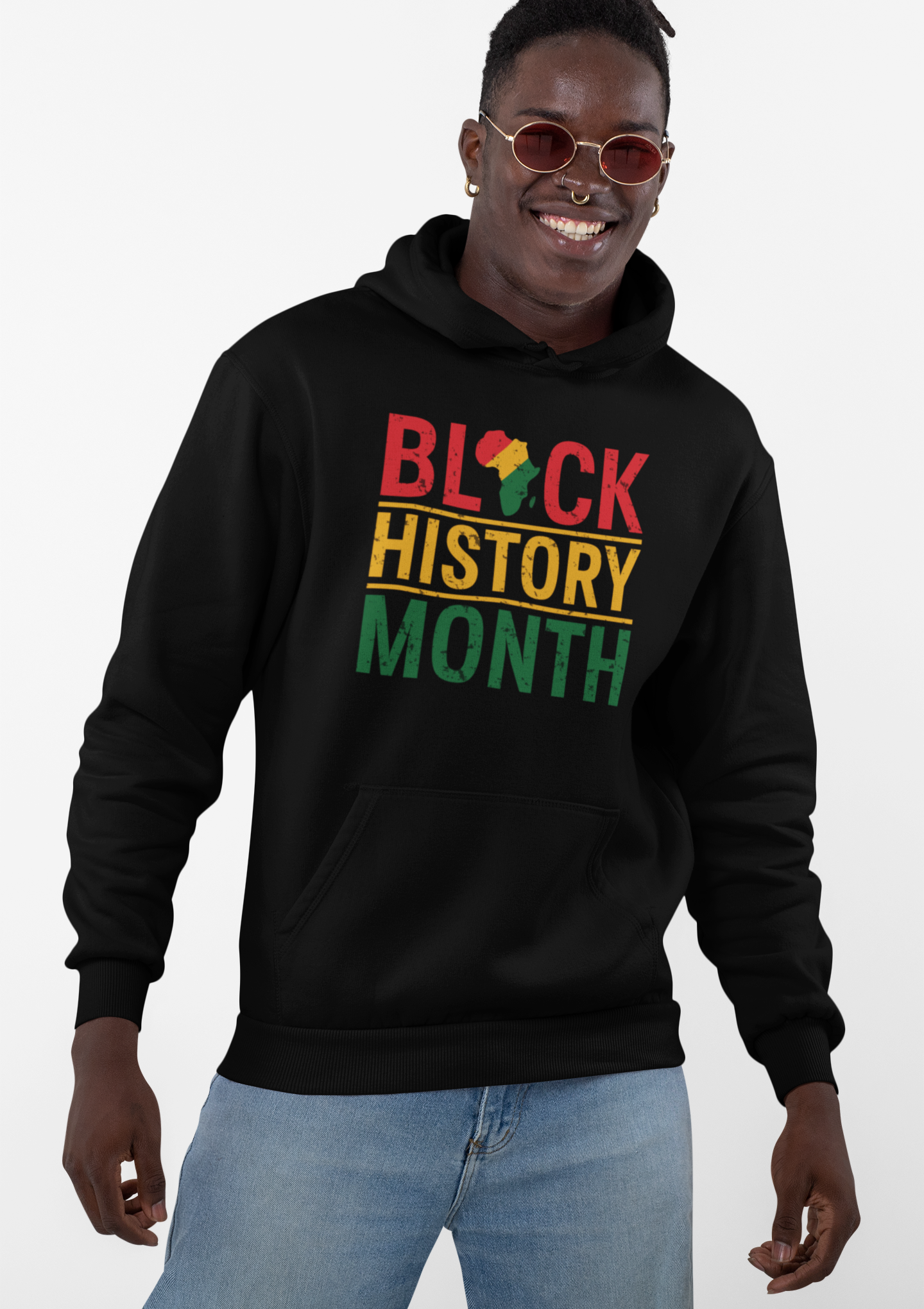 Black History Month Pullover Hoodie