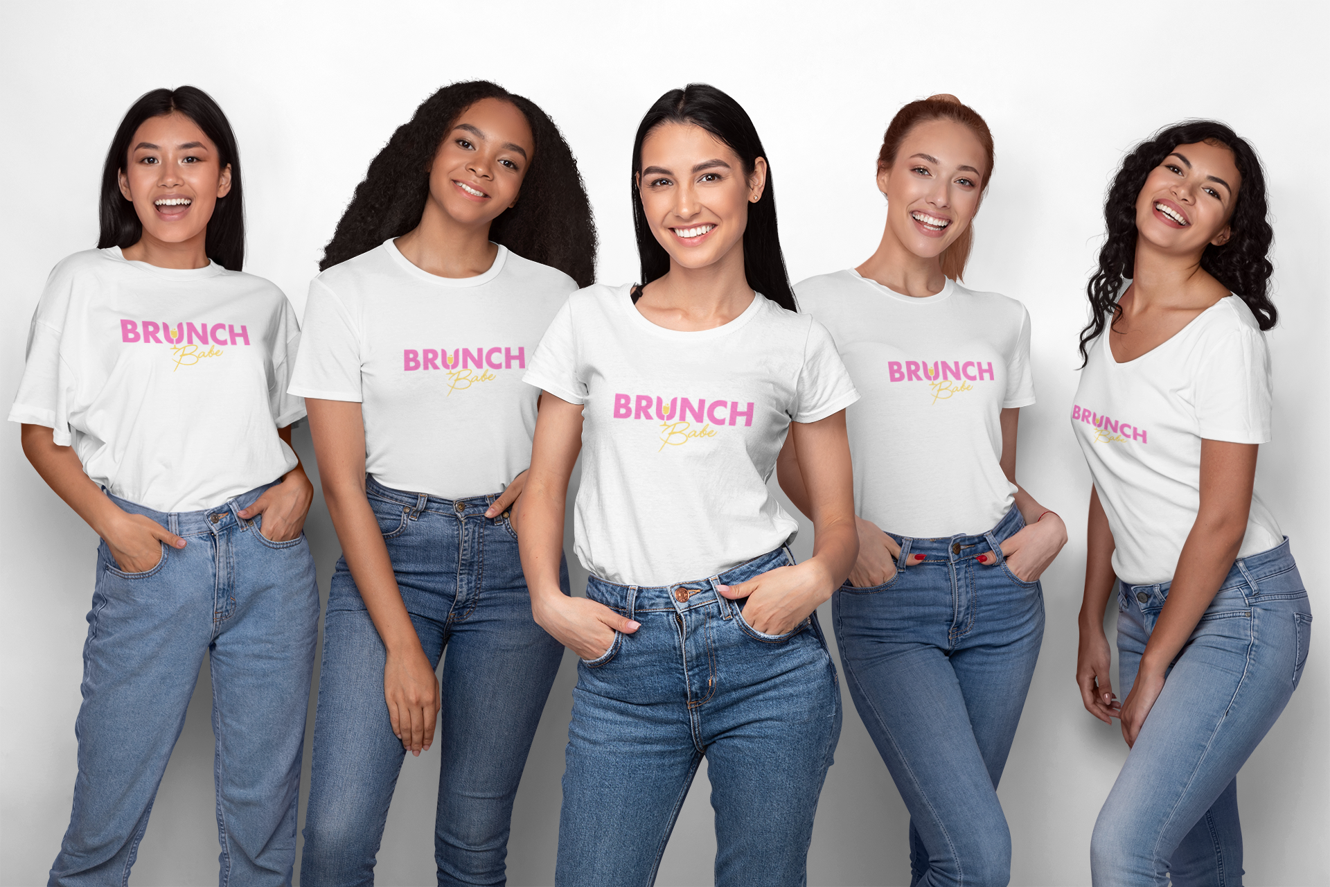 t-shirt-custom-brunch-babe-five-women.png