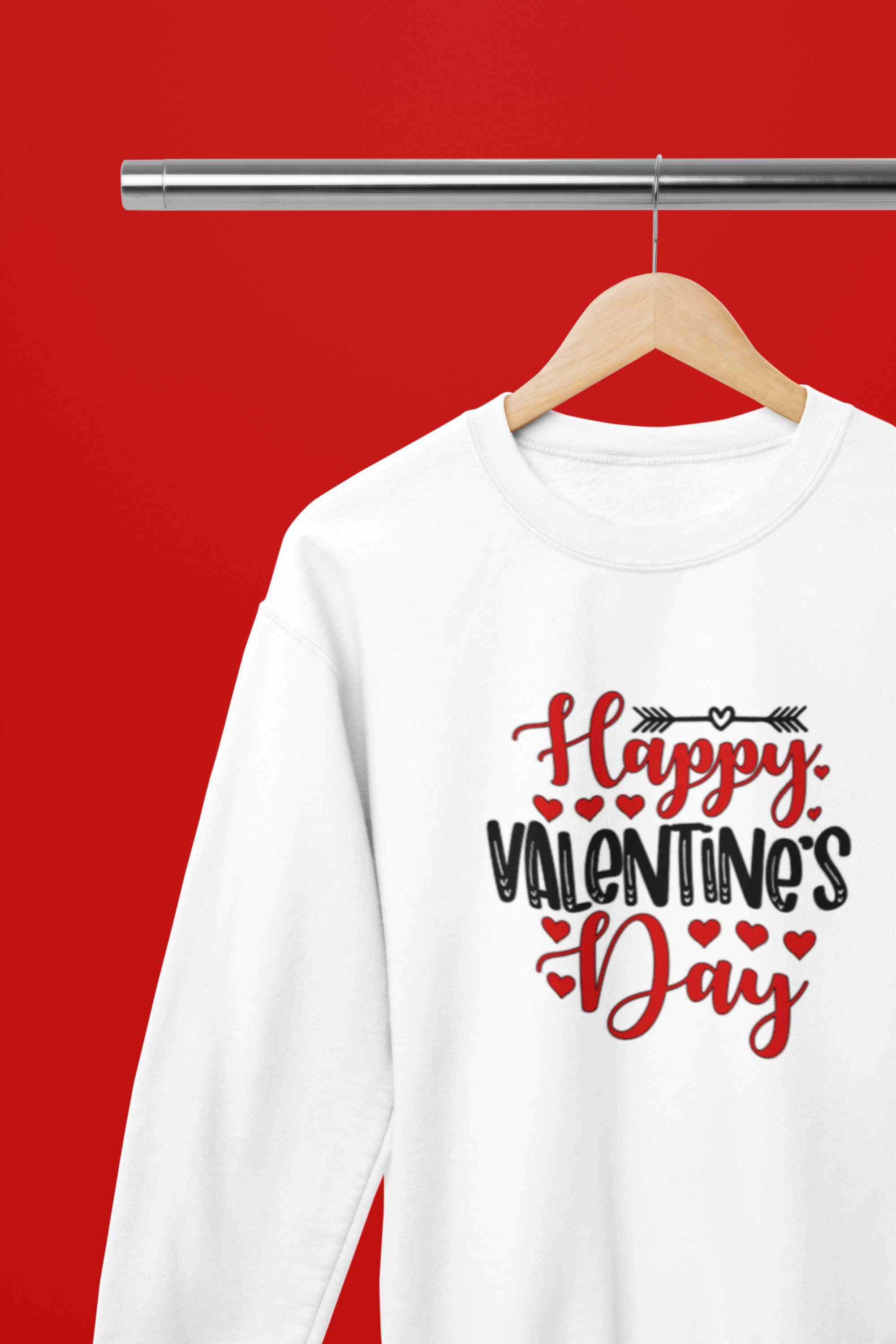 Valentine's Day Happiness Sweatshirt