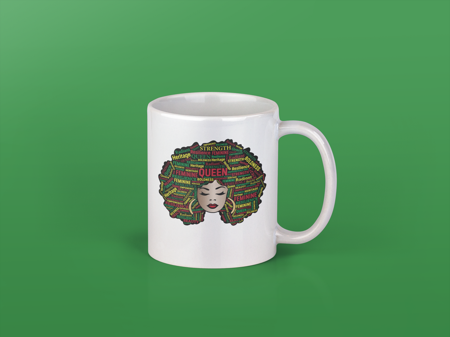 Empowerment Afro-Inspired Mug