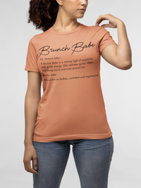 Brunch Babe Typography Unisex Tee